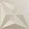 Ekena Millwork 11 7/8in. W x 11 7/8in. H Kent EnduraWall Decorative 3D Wall Panel Covers 0.98 Sq. Ft. WP12X12KEEPE - alternate 1